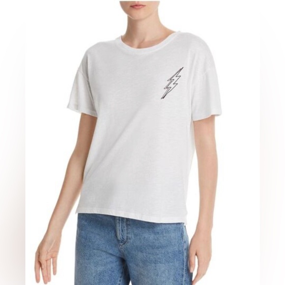 Rails Tops - Rag & Bone Lightning Bolt Graphic Tee